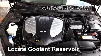2014 Kia Cadenza Premium 3.3L V6 Hoses Fix Leaks